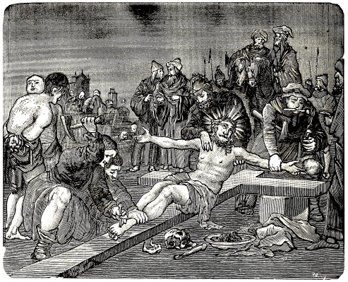 Illustration from Martyrs’ Mirror