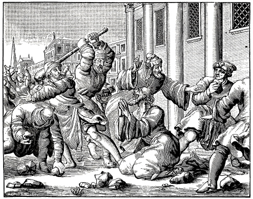 Illustration from Martyrs’ Mirror